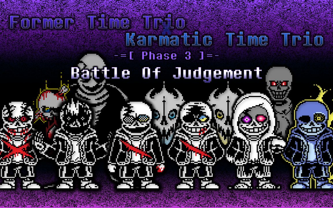 [图]【Former Time Trio X Karmatic Time Trio】- Phase 3 - Battle Of Judgement (my edit)