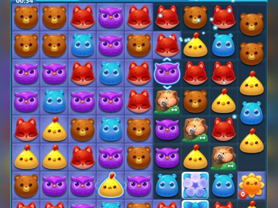 开心消消乐8363彩星