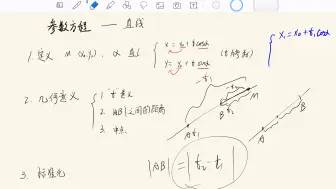 Download Video: 直线参数方程