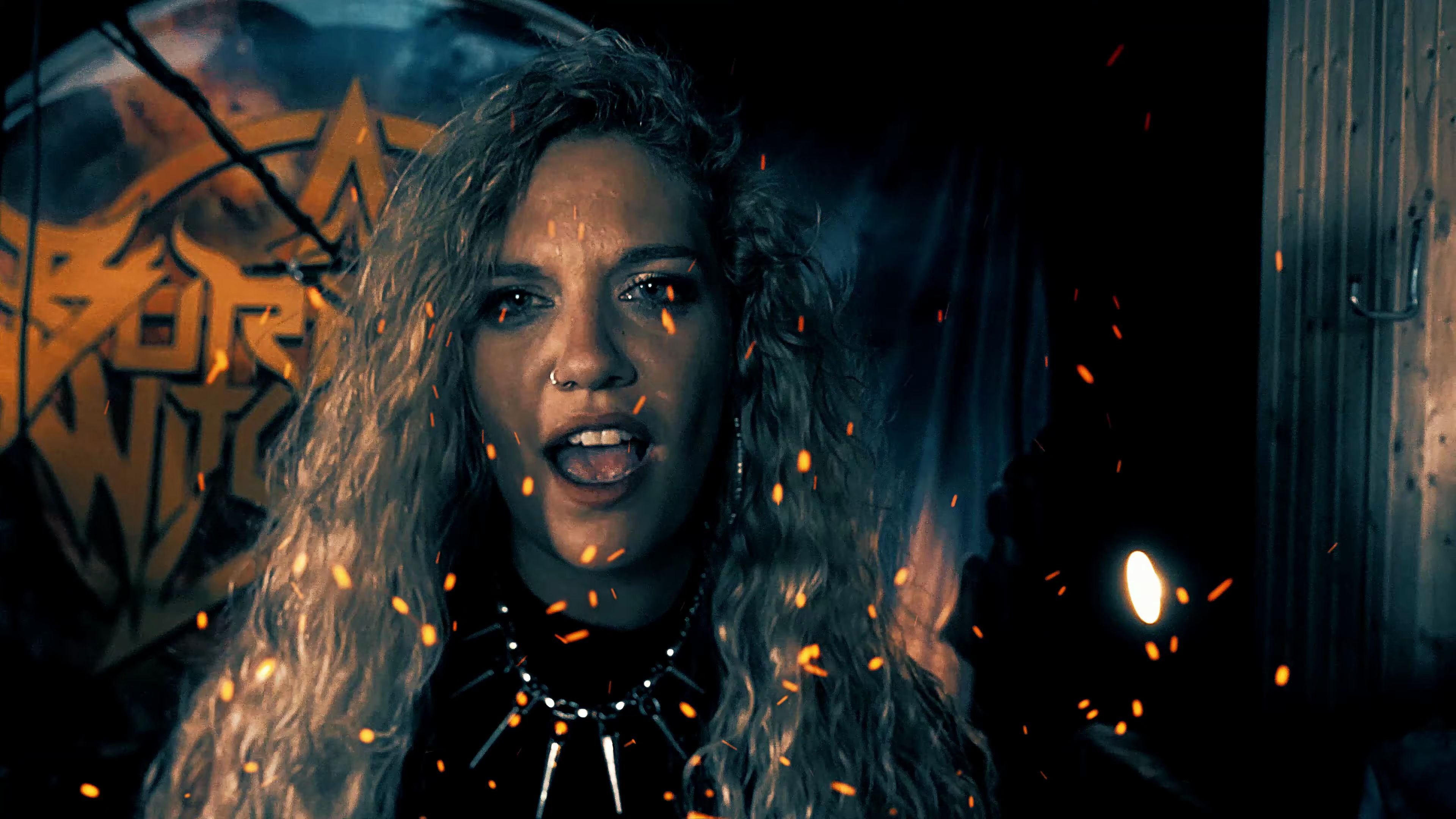 4k!瑞士女子重金属/力量金属burning witches - the circle of five