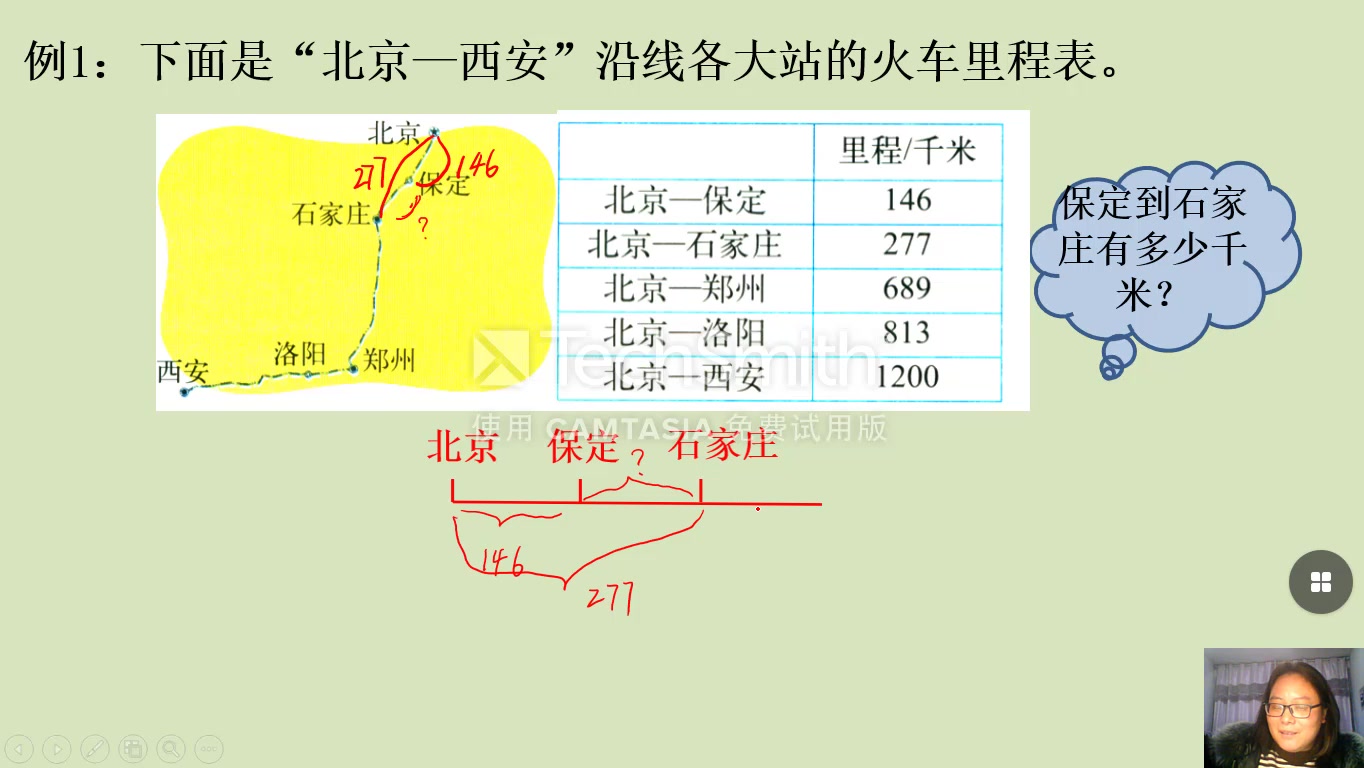 三年级数学《解决实际问题里程表》李月华哔哩哔哩bilibili