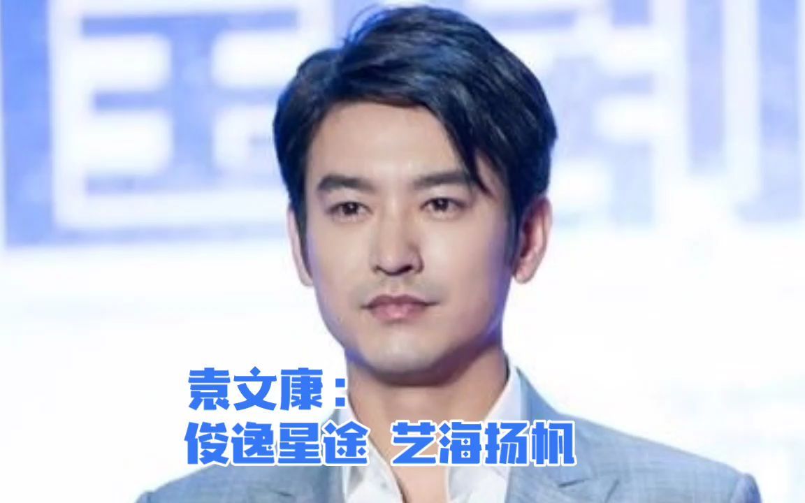 袁文康:俊逸星途,艺海扬帆哔哩哔哩bilibili