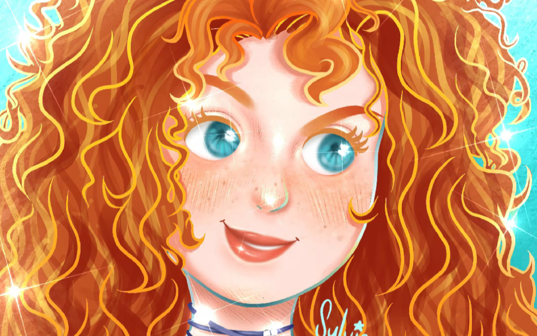 procreate绘画〗迪士尼公主系列-勇敢传说 梅莉达 绘画过程分享