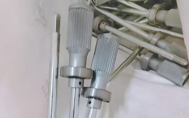 uv涂装线传动件配套萝卜头串杆自转治具 不锈钢转接头管道卡扣工具