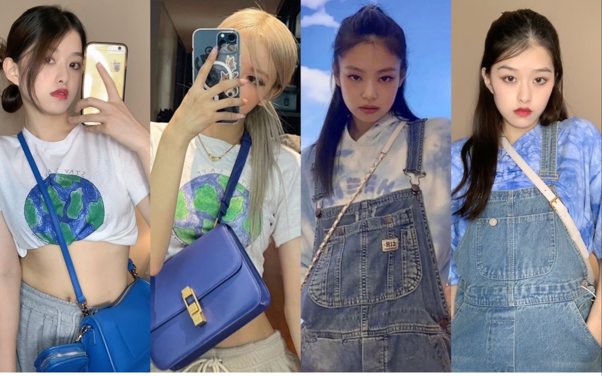 跟着blackpink学夏季穿搭|秒变夏日时髦精|同款平替谁不爱_哔哩哔哩