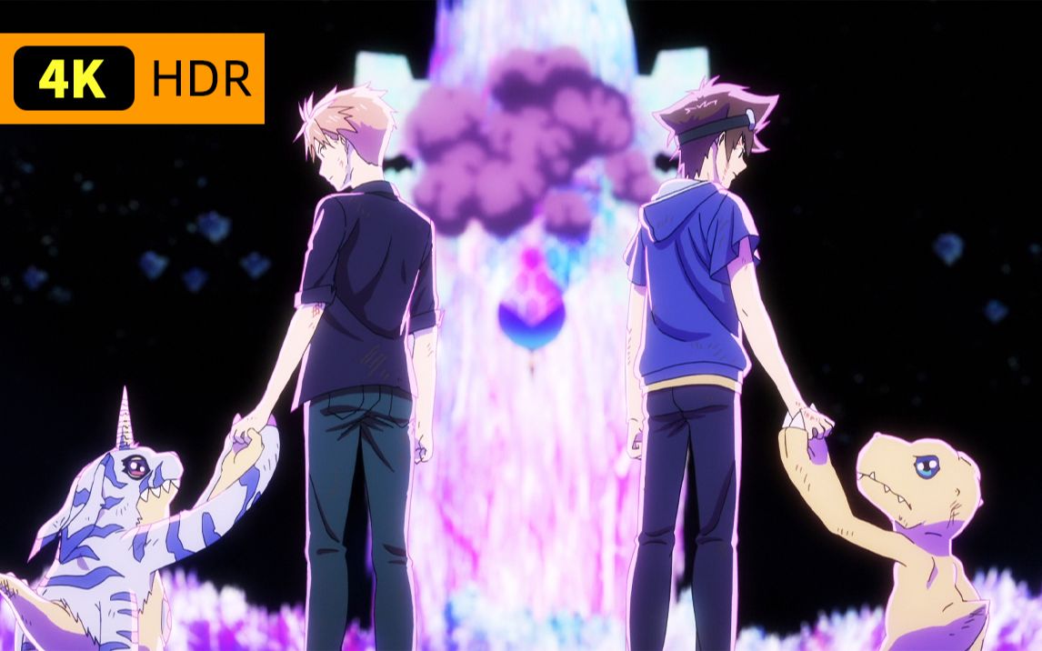 【4k原画】十分钟看完《数码宝贝剧场版:最后的进化》_哔哩哔哩_bili