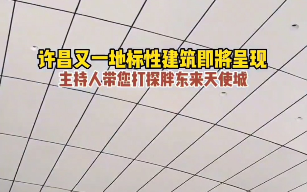 许昌又一地标性建筑即将呈现,主持人带你打探胖东来天使城.#本地生活服务 #标志性建筑 #商业综合体 #现场实拍 #商场哔哩哔哩bilibili