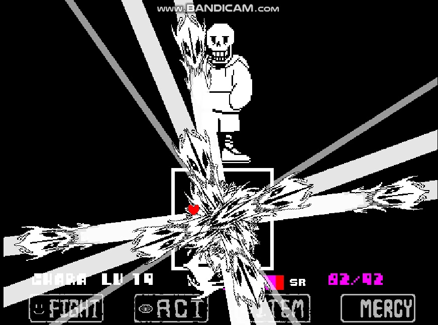 [underswap]末落x烟枪第一阶段通关