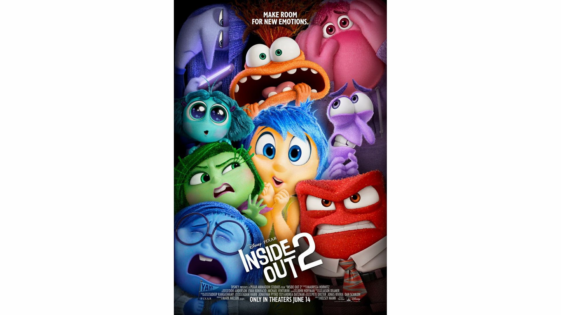 《inside out 2》trailers 《由内而外 2》预告片集 2024