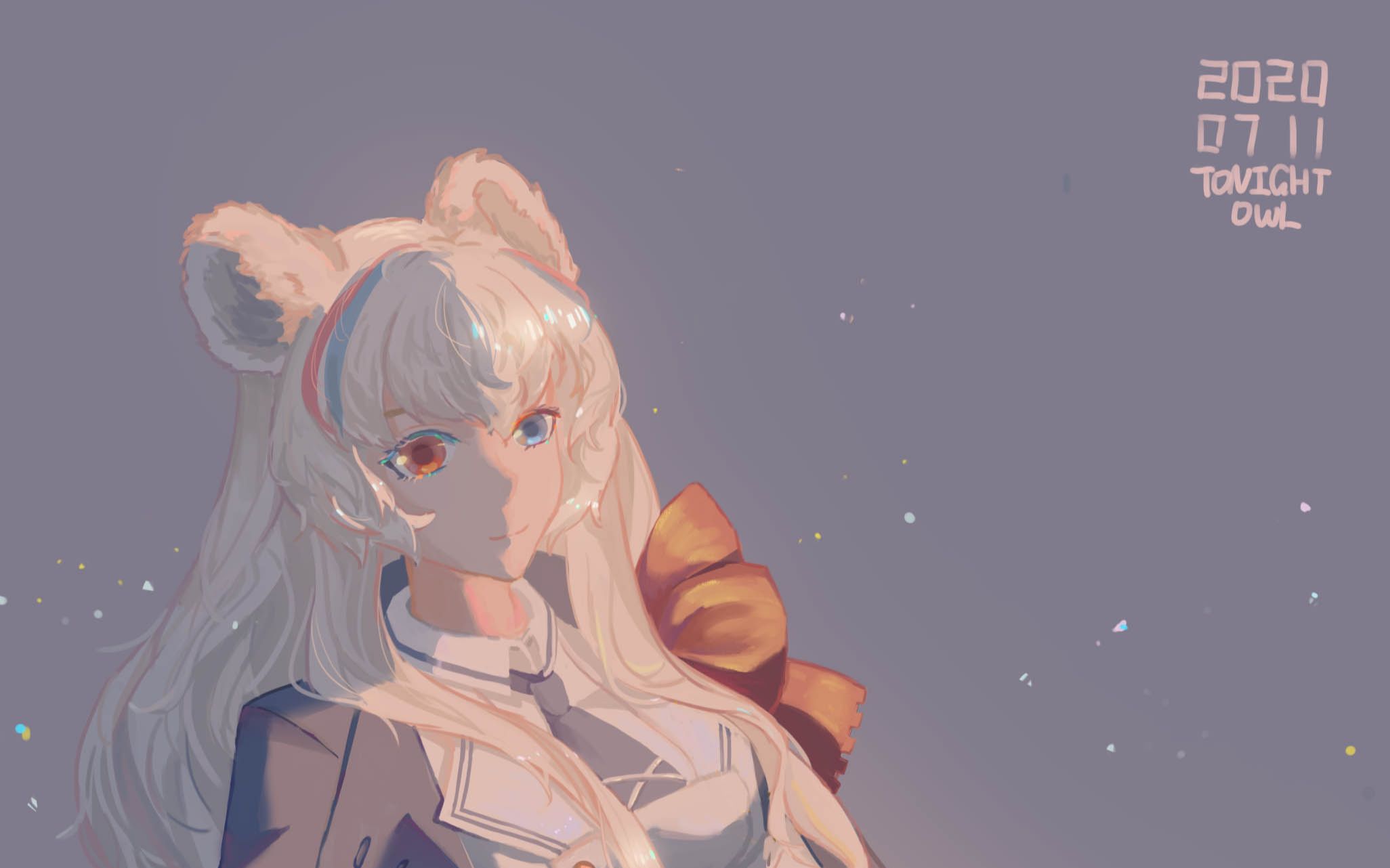 【明日方舟】早露上色细化过程_哔哩哔哩 (゜-゜)つロ 干杯~-bilibili