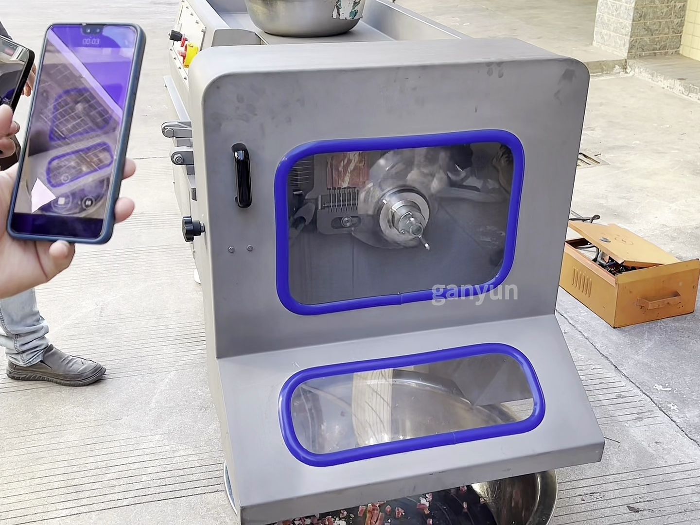 全自动三维冻肉切丁机 鲜肉家禽切肉丁切块设备