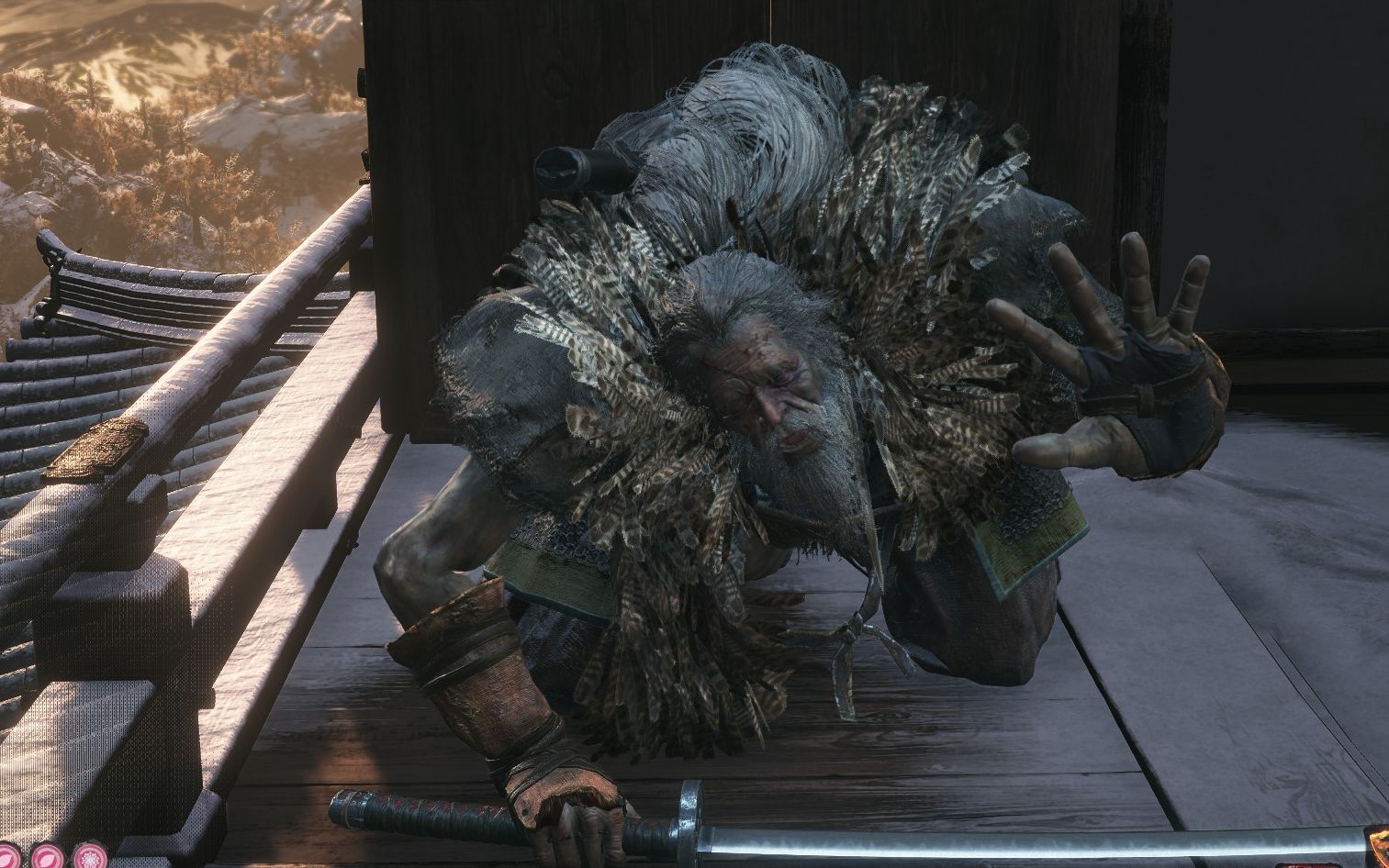 《只狼》小型丢人忍者和超级加倍义父的忍界大战_哔哩哔哩 (゜-゜)つ