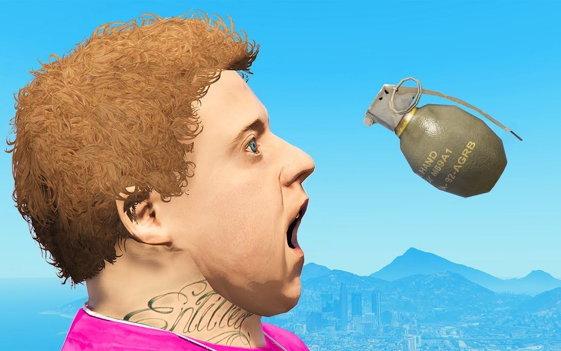gta5中100个令人笑到窒息的沙雕操作#220