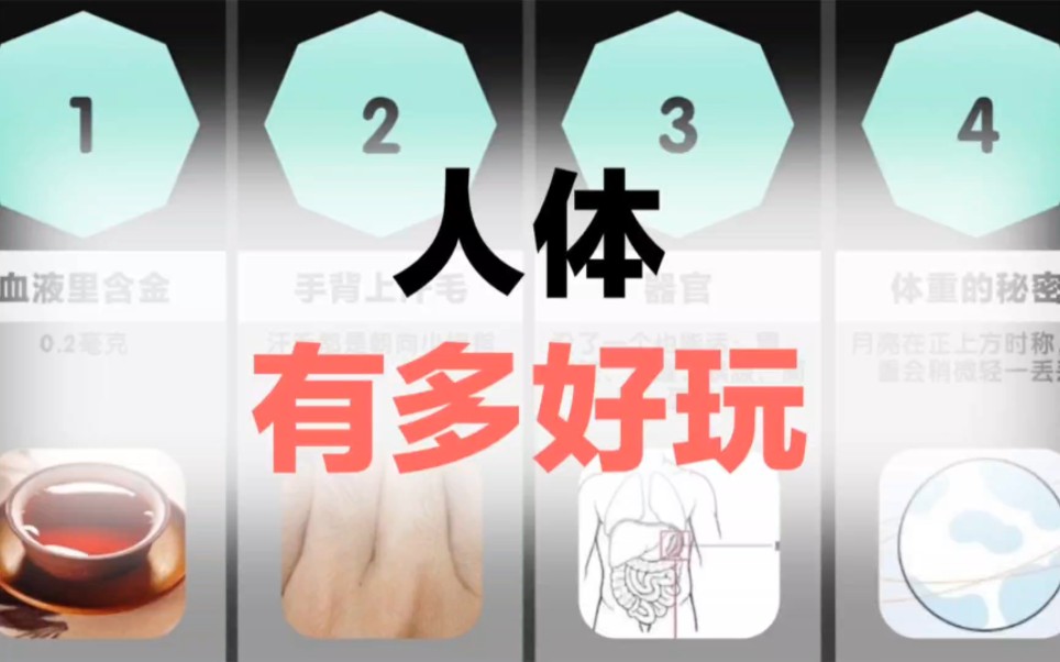 人体有多好玩?蛋蛋还能尝出味道哔哩哔哩bilibili