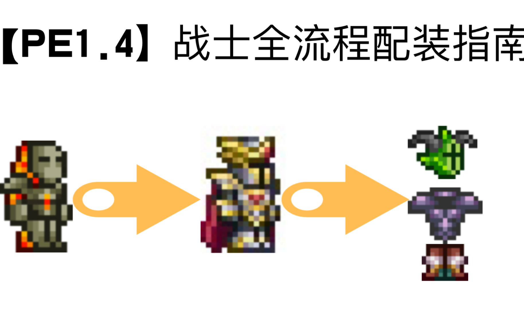 [图]【PE1.4】战士全流程配装指南