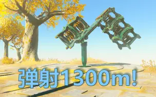 Descargar video: 移动式鸟望台 弹射1300m！塞尔达 王国之泪