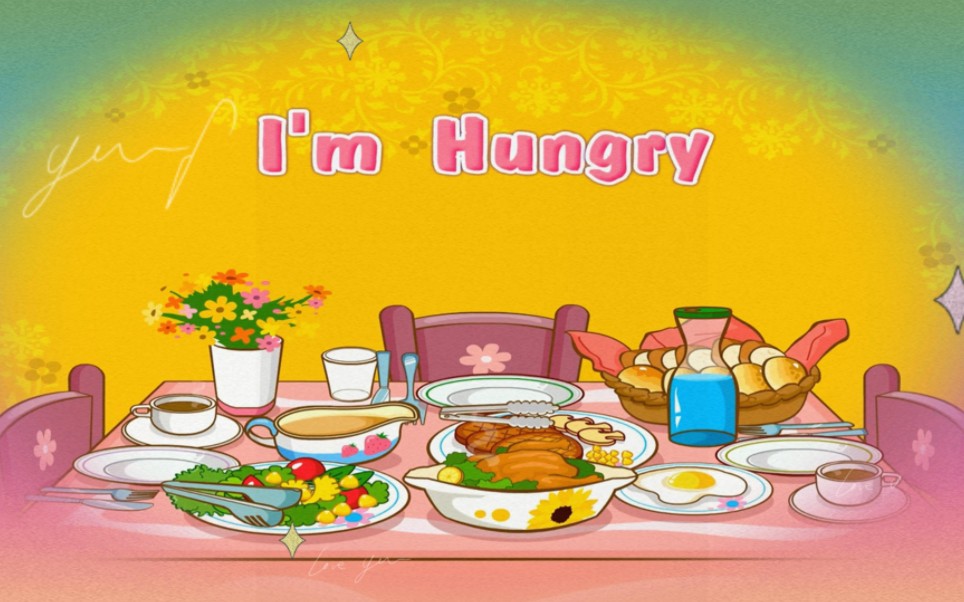 【共72集】英语启蒙日常对话儿歌13:im hungry