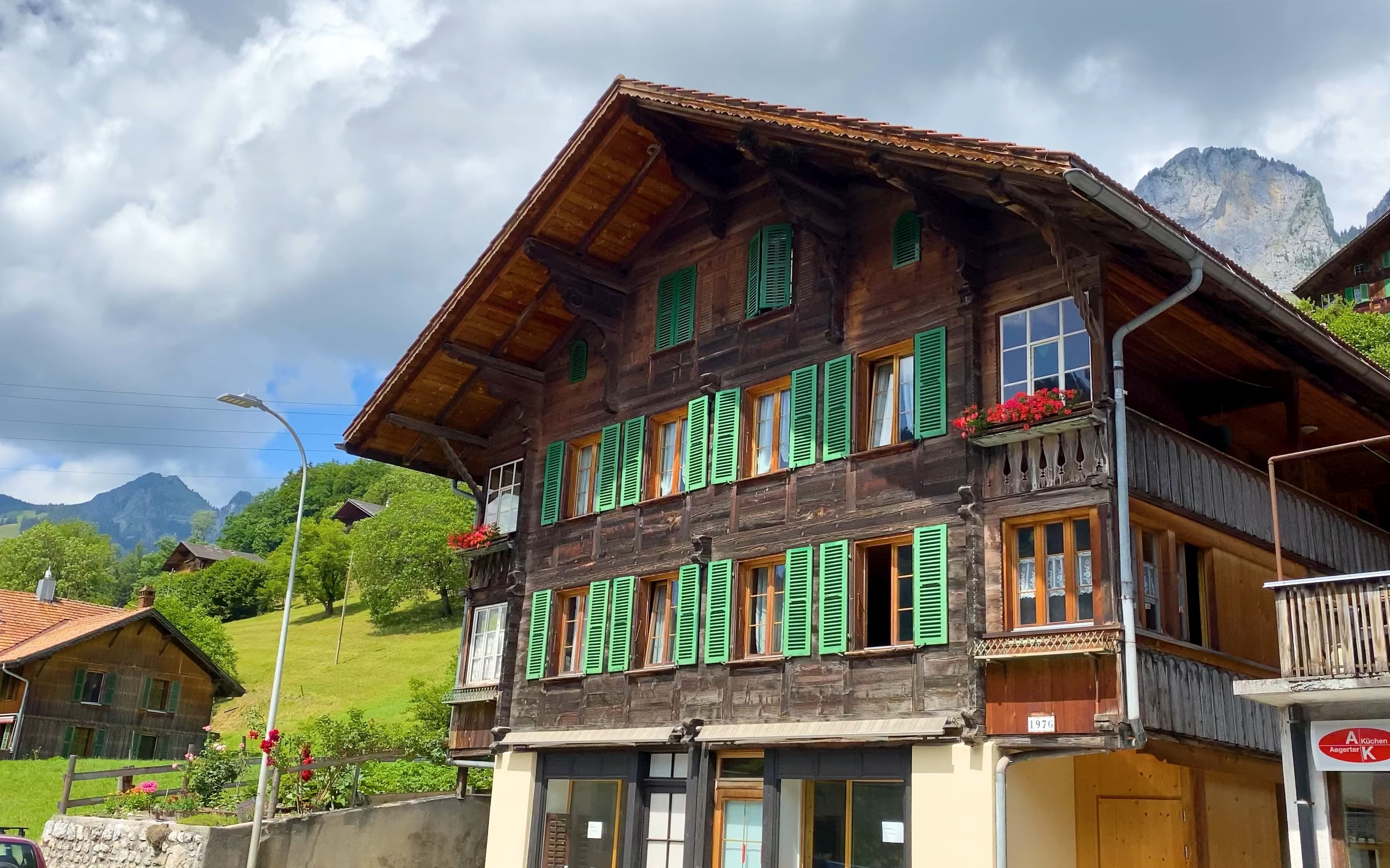 瑞士木屋建筑风格图片