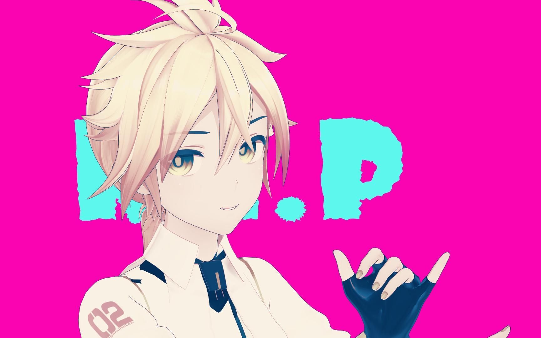 【镜音连】p.h.亲吻注射器~【mmd cover】