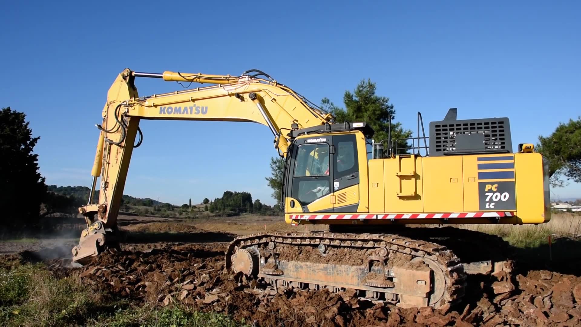 小松pc700挖掘机