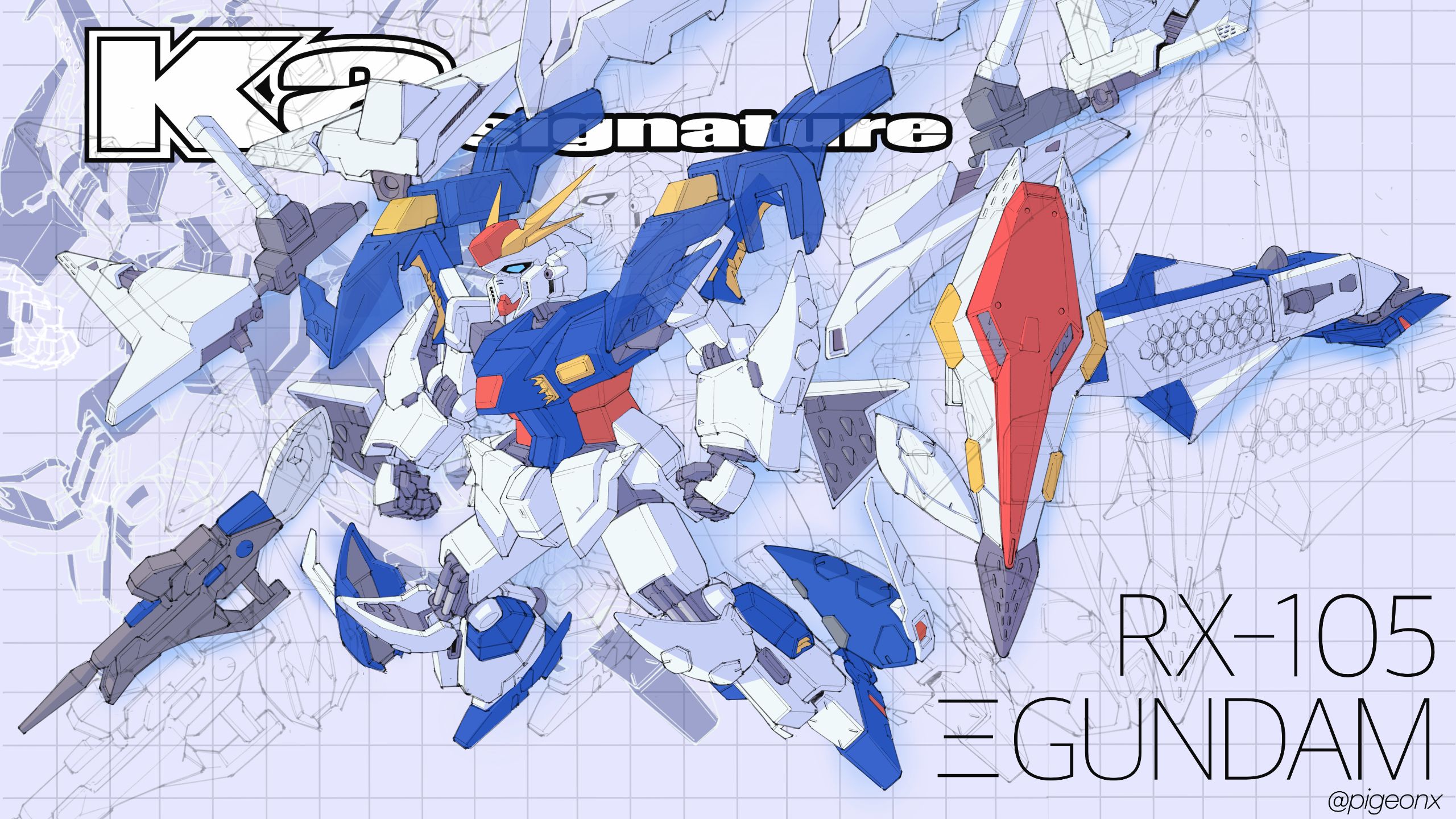 【闪光的哈萨维/绘画过程】