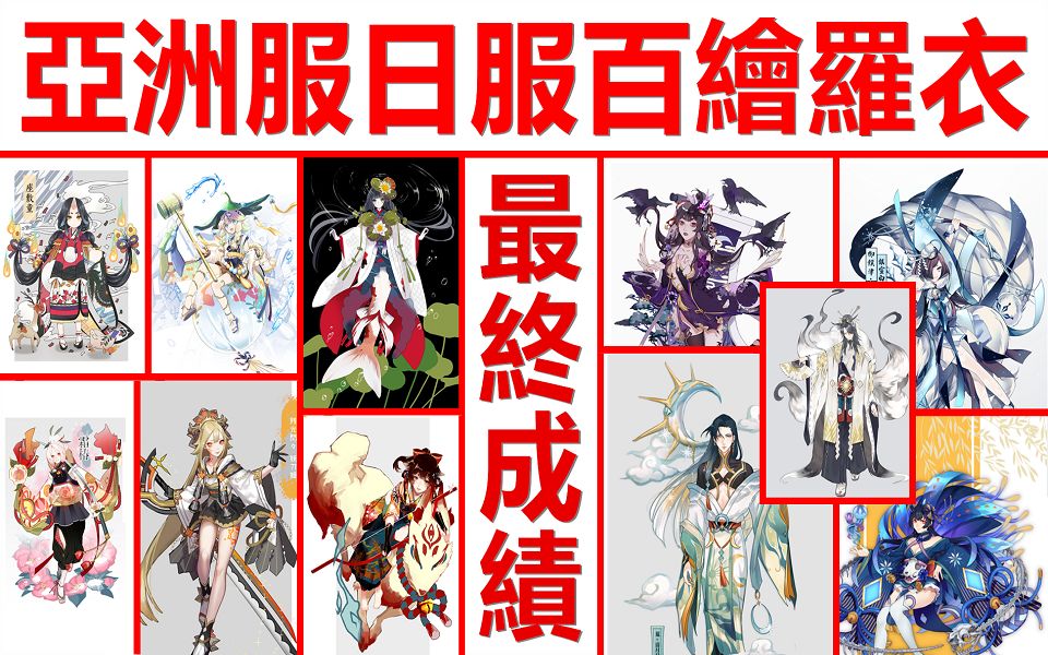 Kye923 | 阴阳师 Onmyoji | 式神外观设计大赛 ► 亚洲服 & 日服百绘罗衣 | 成绩结果公布哔哩哔哩bilibili