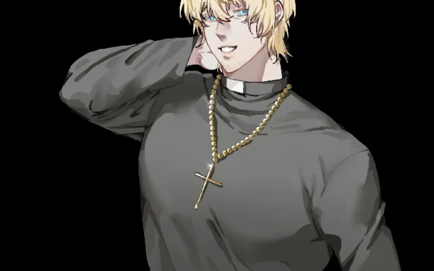 procreate神父立绘