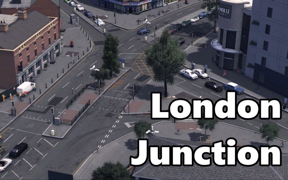 都市天际线路口伦敦路口londonjunction