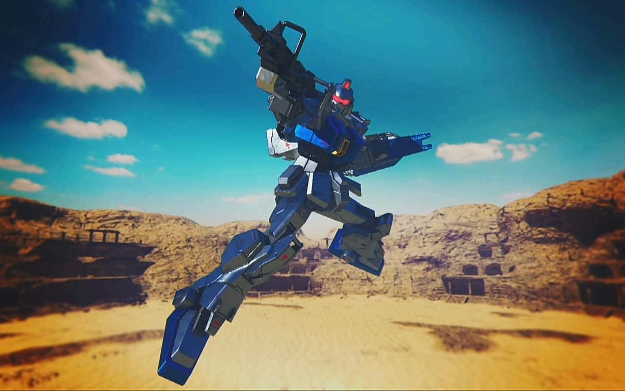 蓝色命运0号机(高达破坏者3)_哔哩哔哩bilibili