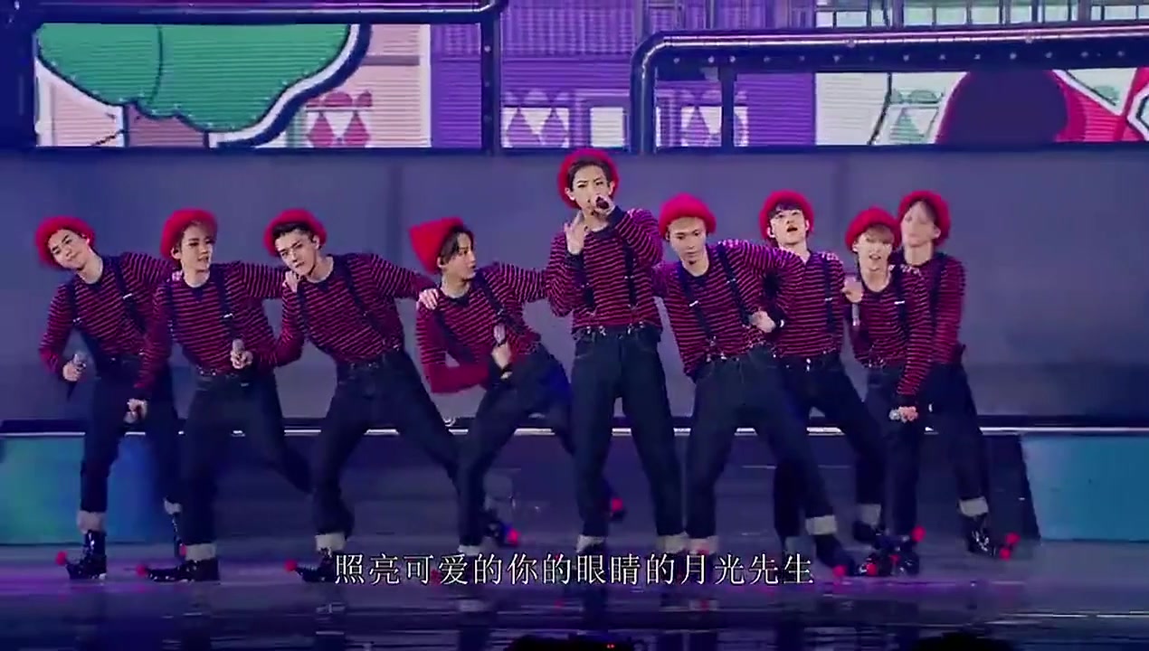 EXO演唱的《XOXO》现场版,high翻全场,超好听哔哩哔哩bilibili