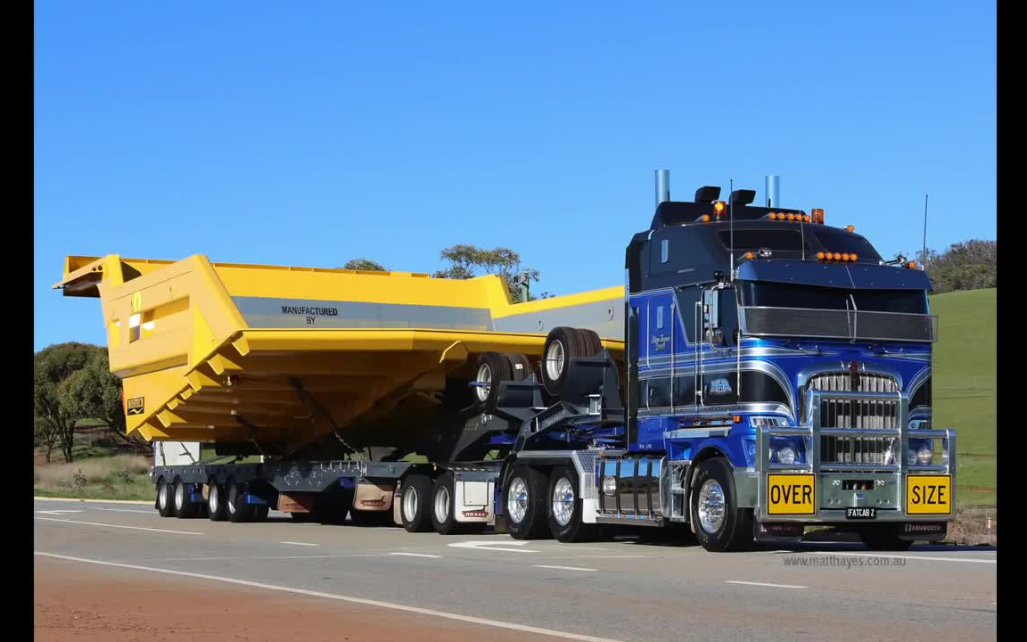 澳洲大件运输,挖矿国家运输频繁