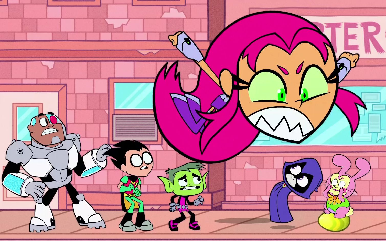 【少年泰坦出击】每日一瞎之骚气满满复活节兔 s04e18油管生肉片段