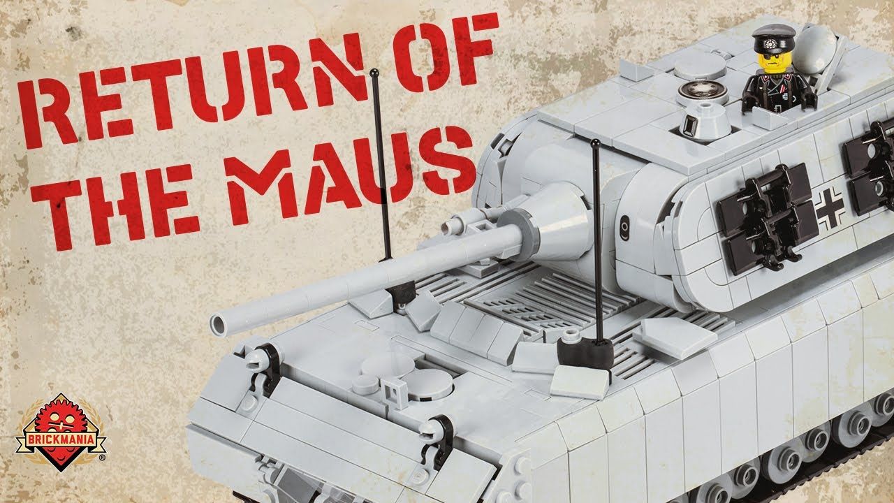 【brickmania tv】mausin around custom military lego by brick