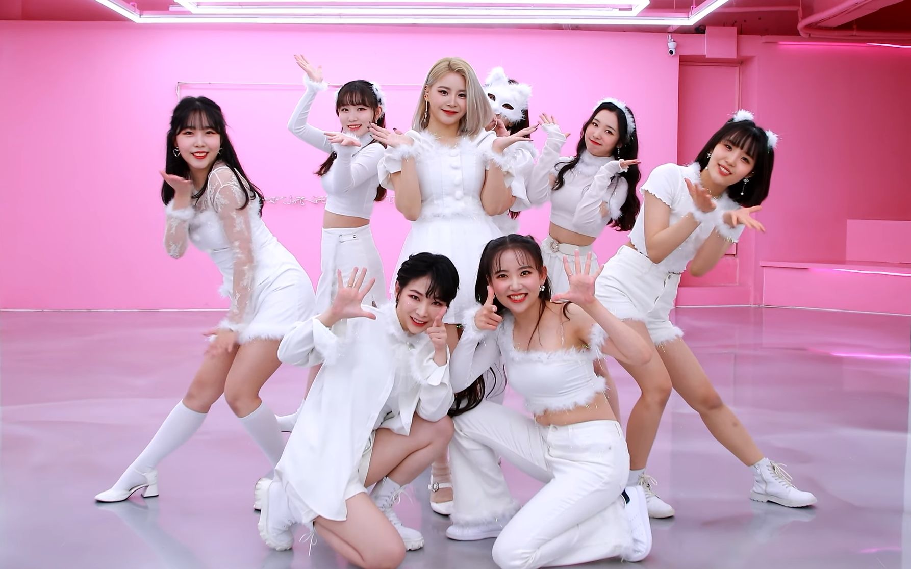 [韩国mv] pink fantasy - 圣诞快乐! merry fantasy 舞蹈版 211224