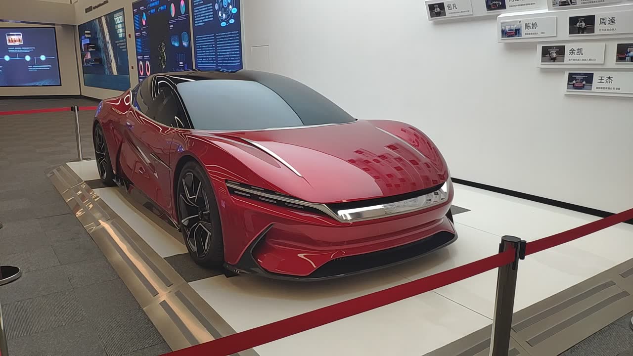 比亚迪深圳坪山基地六角大楼展厅