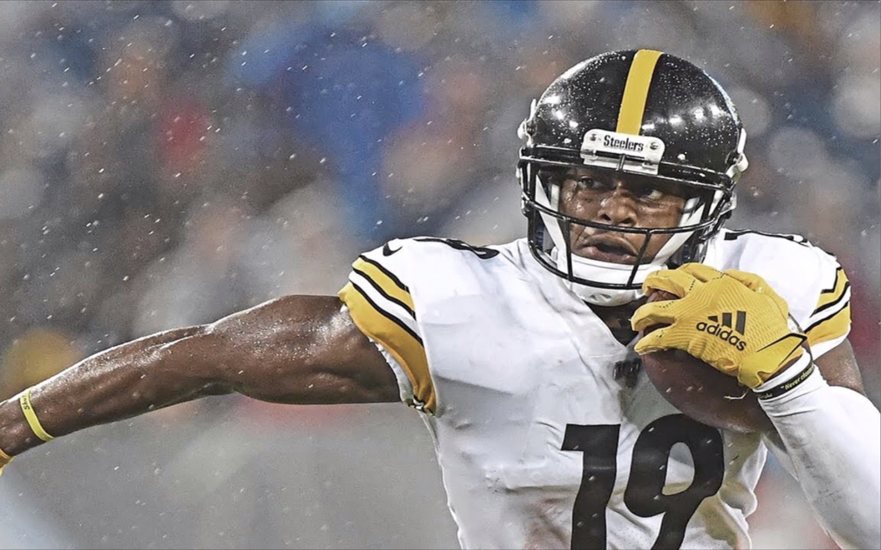 nfl钢人外接手juju smith-schuster朱朱-史密斯舒斯特 训练集锦!