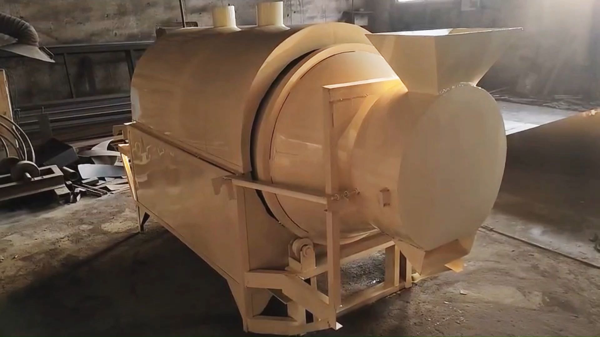 燃气型椰糠米糠烘干机 稻糠麸皮滚筒干燥机 可烧煤烧柴电加热