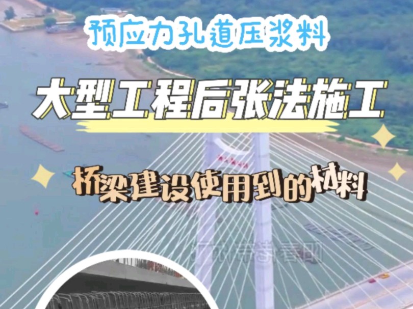 在大跨度连续梁桥、斜拉桥、悬索桥等大型桥梁的建设中,预应力孔道压浆料是必不可少的材料.它可以保证桥梁在长期使用过程中,预应力系统的稳定性和...