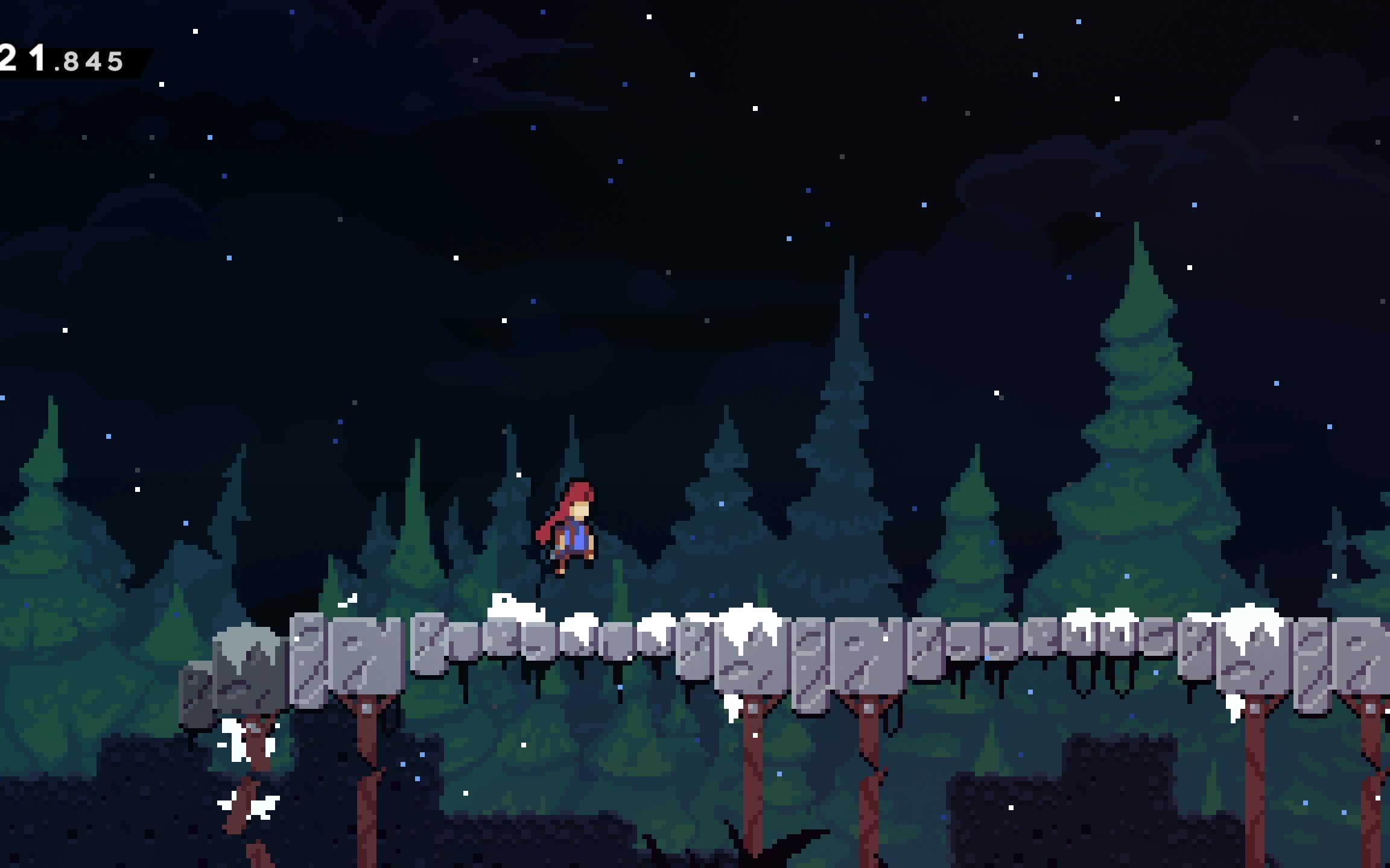 [celeste]蔚蓝celeste 第三次完整1a~7a通关 用时2:46:56.196