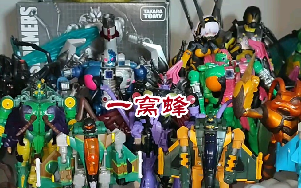 变形金刚超能勇士猛兽侠黄蜂勇士全版本