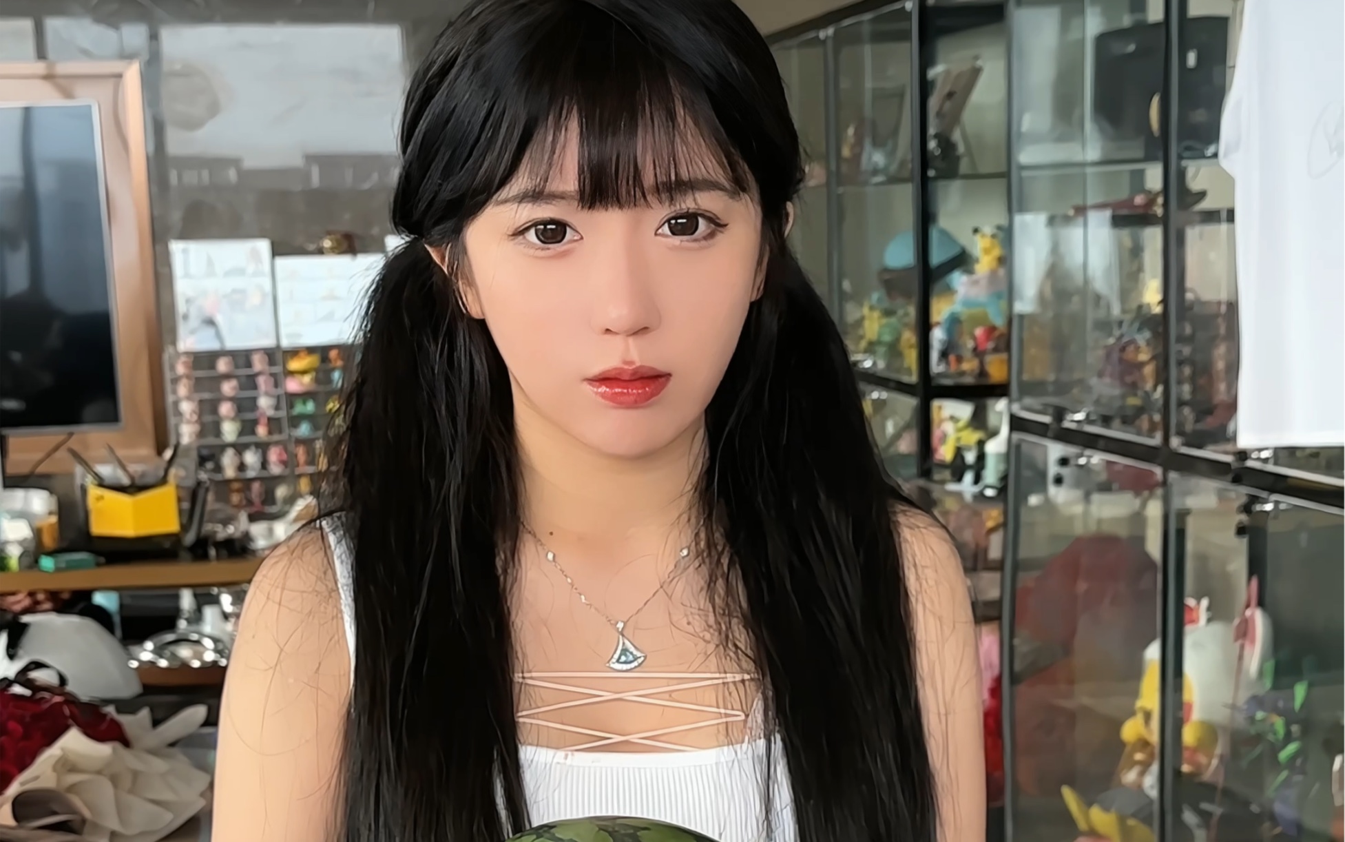 吃西瓜不 老铁-呆妹儿小霸王-呆妹儿小霸王-哔哩哔哩视频