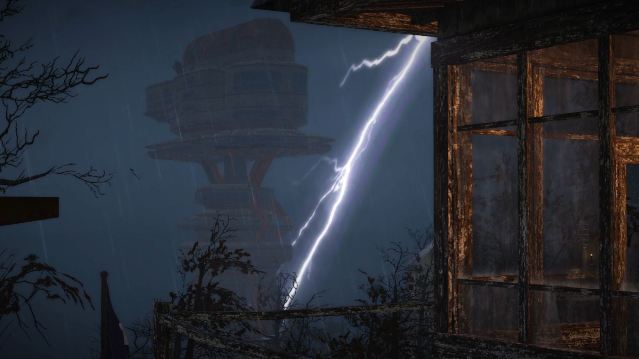 【辐射76】雷暴天气控制站效果预览