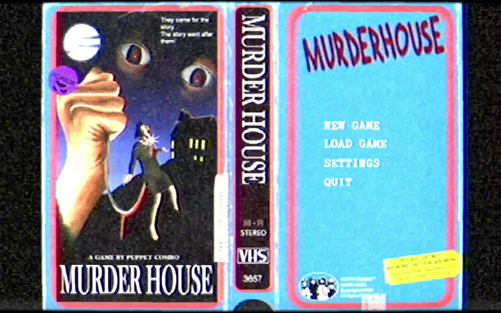 [图]【陆晨】《谋杀屋 Murder House》试玩，复古恐怖游戏