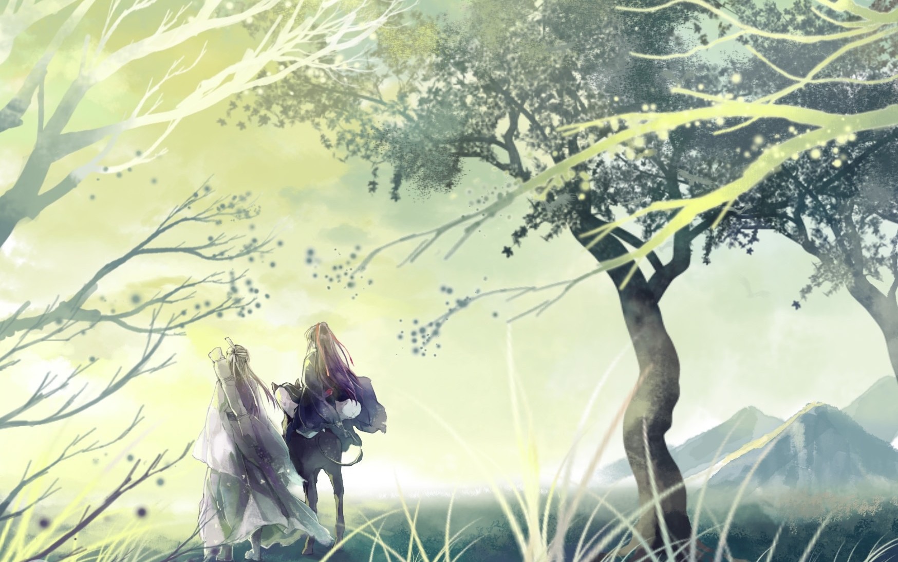 魔道祖师用问灵的方式打开动画ed