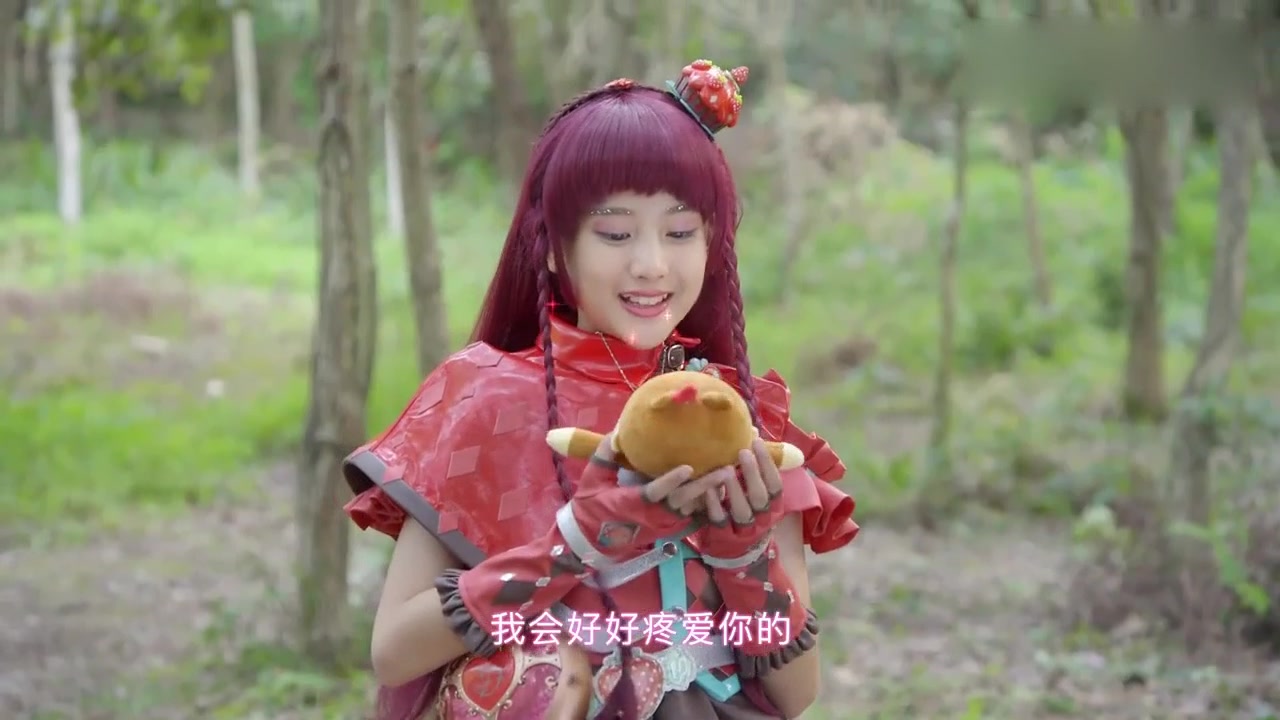 舞法天女:朵蕊天女跳完舞后,成功净化掉捣蛋松鼠_哔哩哔哩_bilibili