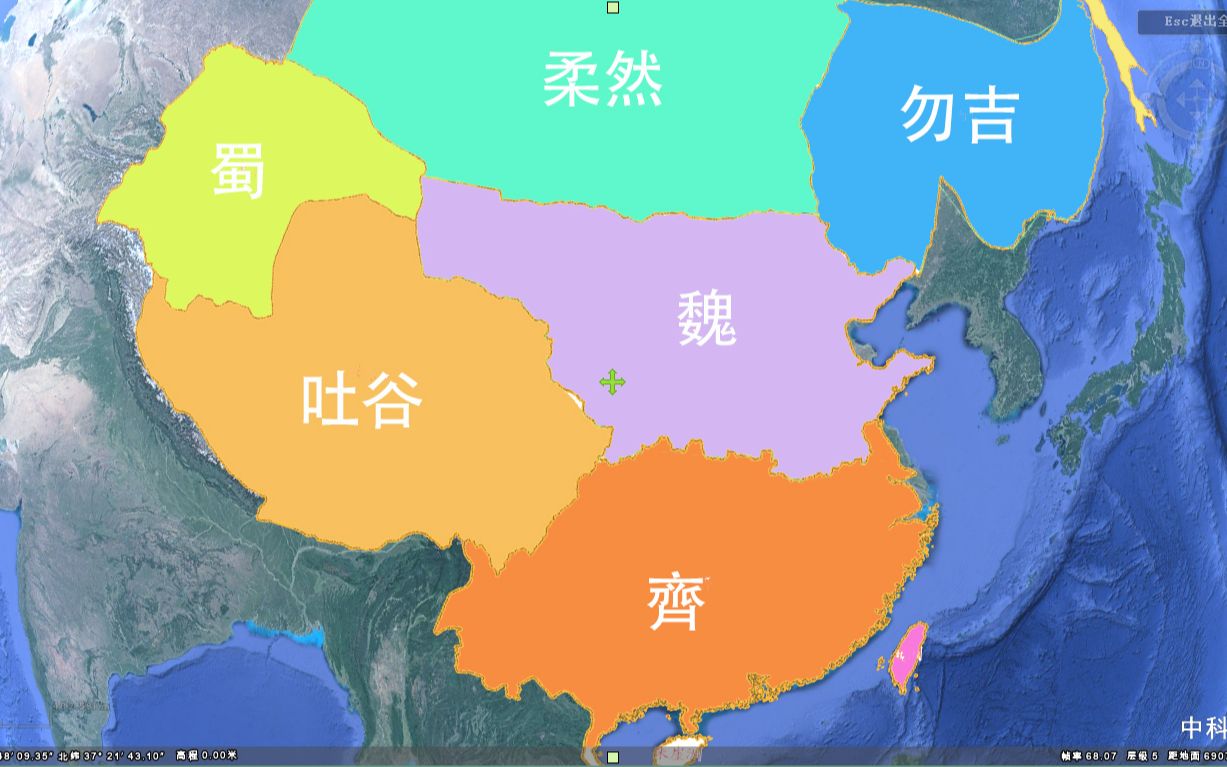 [图]【中国历史地图图源】中国历朝历代地图到底有多大？