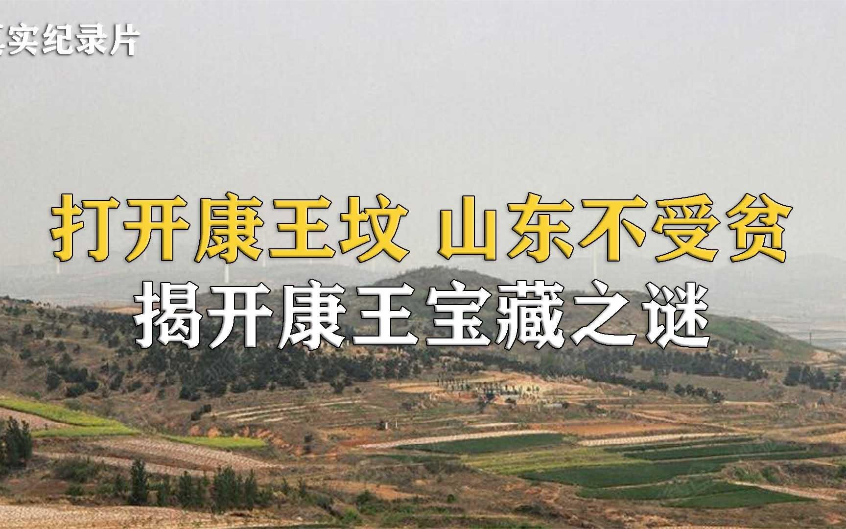 “打开康王坟,山东不受贫”,专家揭开康王宝藏之谜,纪录片哔哩哔哩bilibili