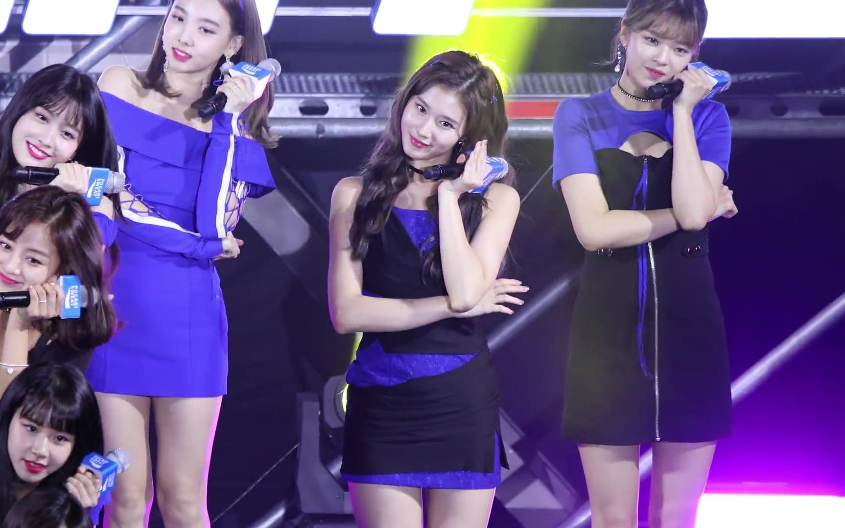 180904 (twice) 莎娜(sana) - what is love长卷发还是比较适合小姐姐