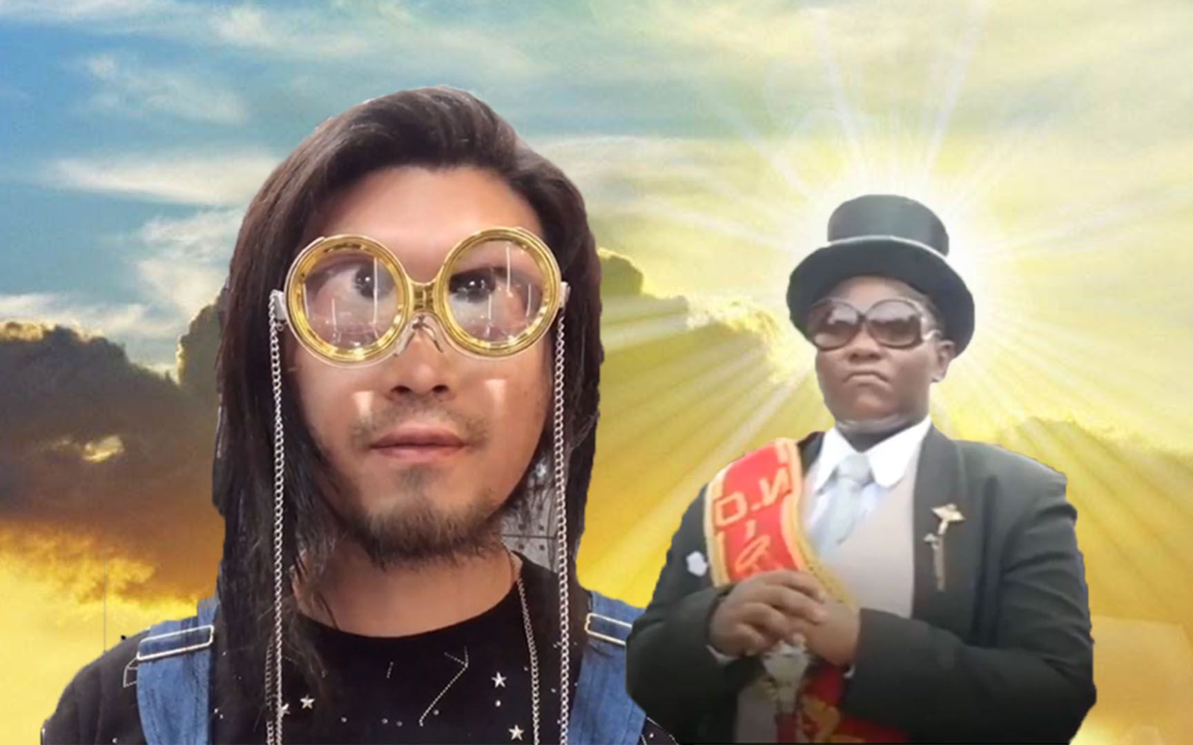 【万恶之源】手工耿遇上黑人抬棺,全程高能,结尾转晕你_哔哩哔哩_bili