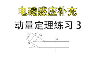 Download Video: 【补充视频】【电磁感应6】动量定理练习3